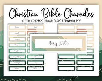 Christian Bible Charades: The Fun, Fast-Paced Game for Groups
