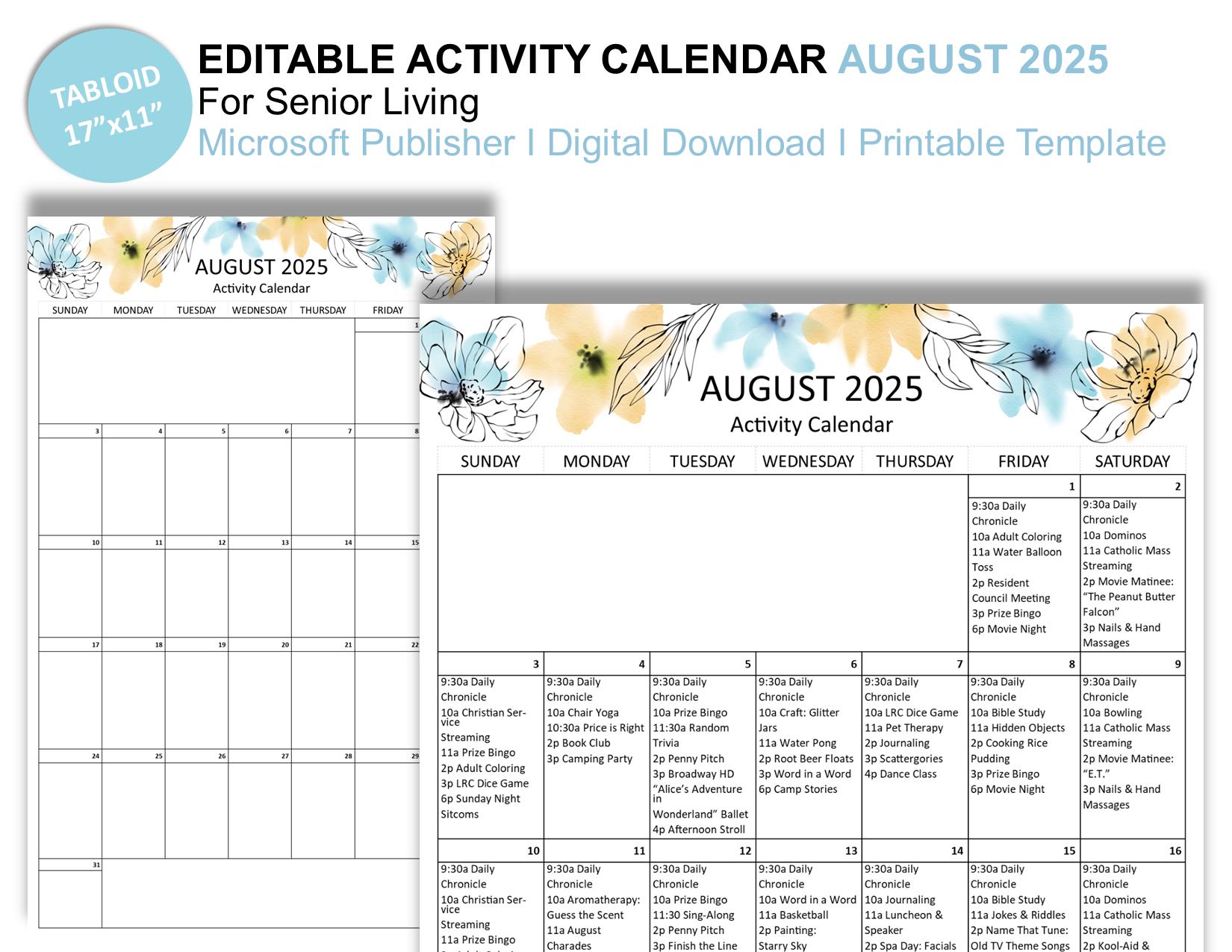 calendar-for-seniors-etsy