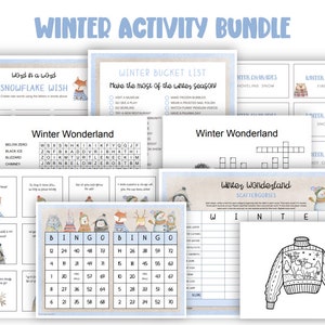 Add Some Winter Fun to Your Celebration with Printable Party Games!