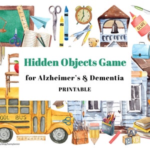 4 Engaging Hidden Objects Puzzles for Dementia