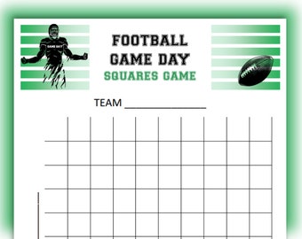 Win Big with the 2024 Super Bowl Squares Game: Print and Play Today!