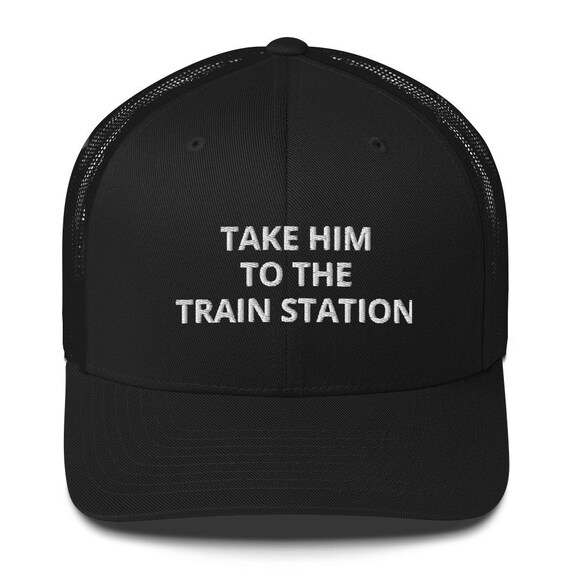 Yellowstone TV Hat, Dutton Ranch Hat, Dutton Ranch Cap, Take Him to The Train Station, Yellowstone TV show, Yellowstone Design