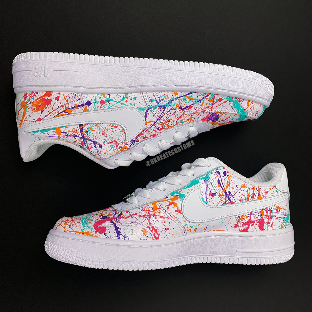 air force paint splatter