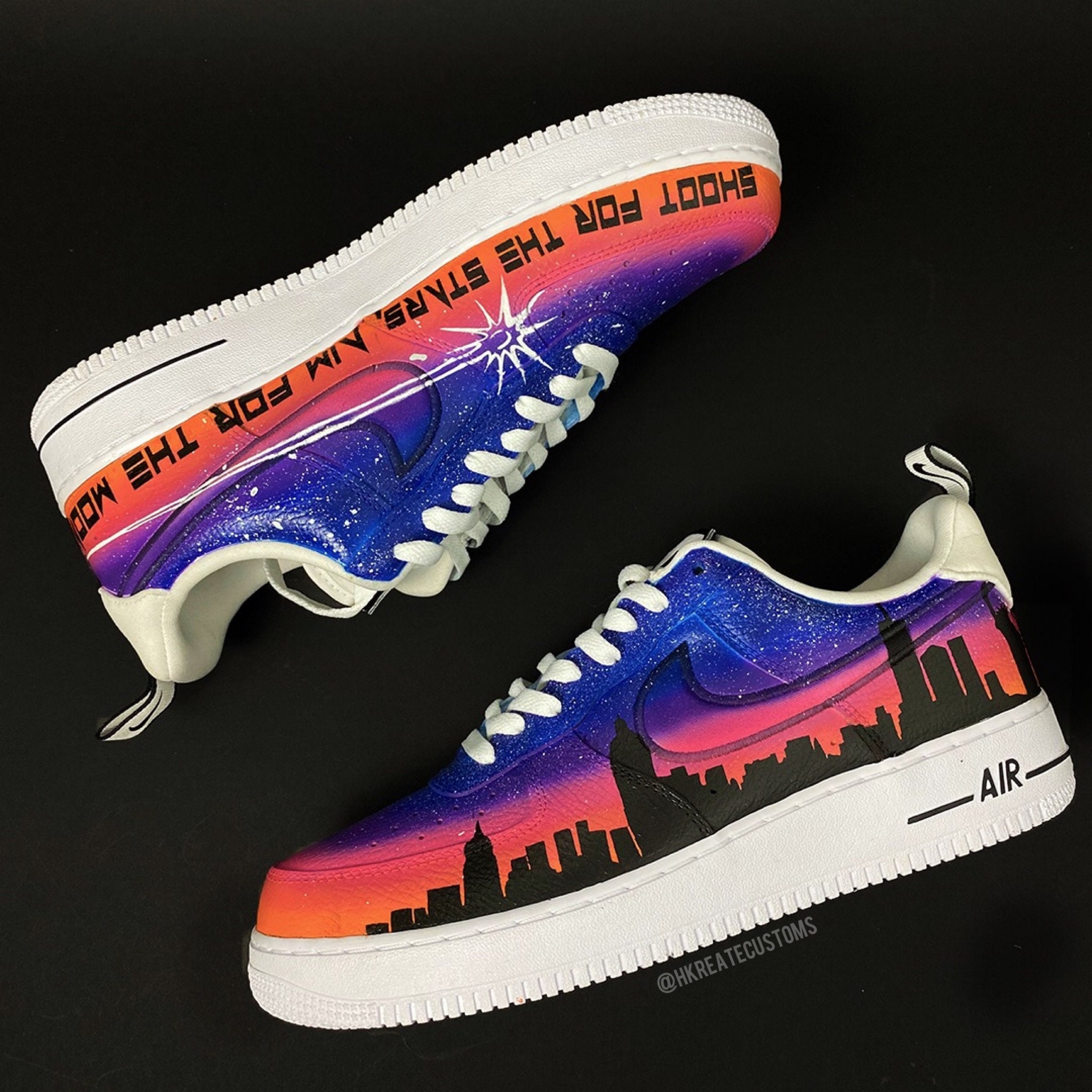 custom air force 1 pop smoke