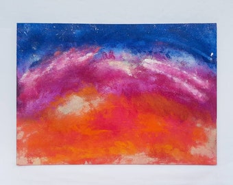 pic Cute Sunset Paintings sunset painting etsy