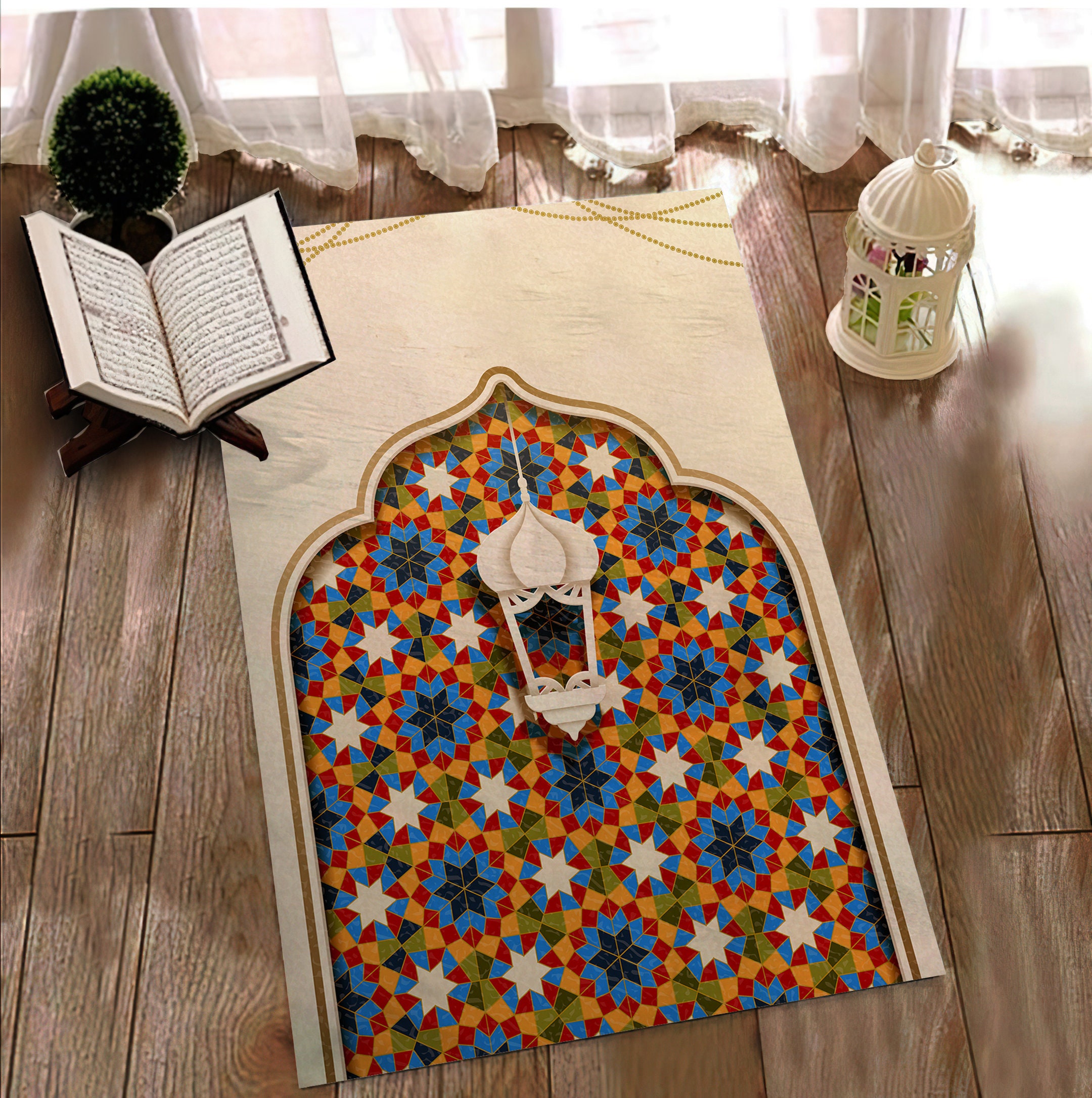 Prayer Sejadah Prayer Rug Islamic Gift Luxury Decorative Etsy