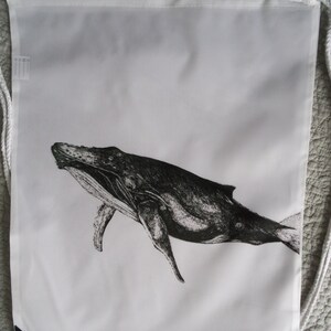 Stylish&#39;whale&#39; PE/ Gym/ swimming / sports bag