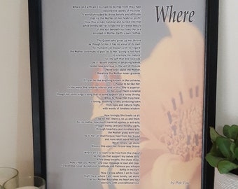 Spiritual Poetry - Where - An Original Spiritually Uplifting and Inspirational Verse