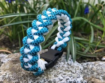 Paracord-Armband Typ III - Piranha-Modell / Paracord-Schmuck / Überlebensarmband