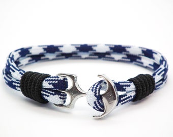 Bracelet en paracorde - fermoir ancre / Bracelet d'ancrage nautique