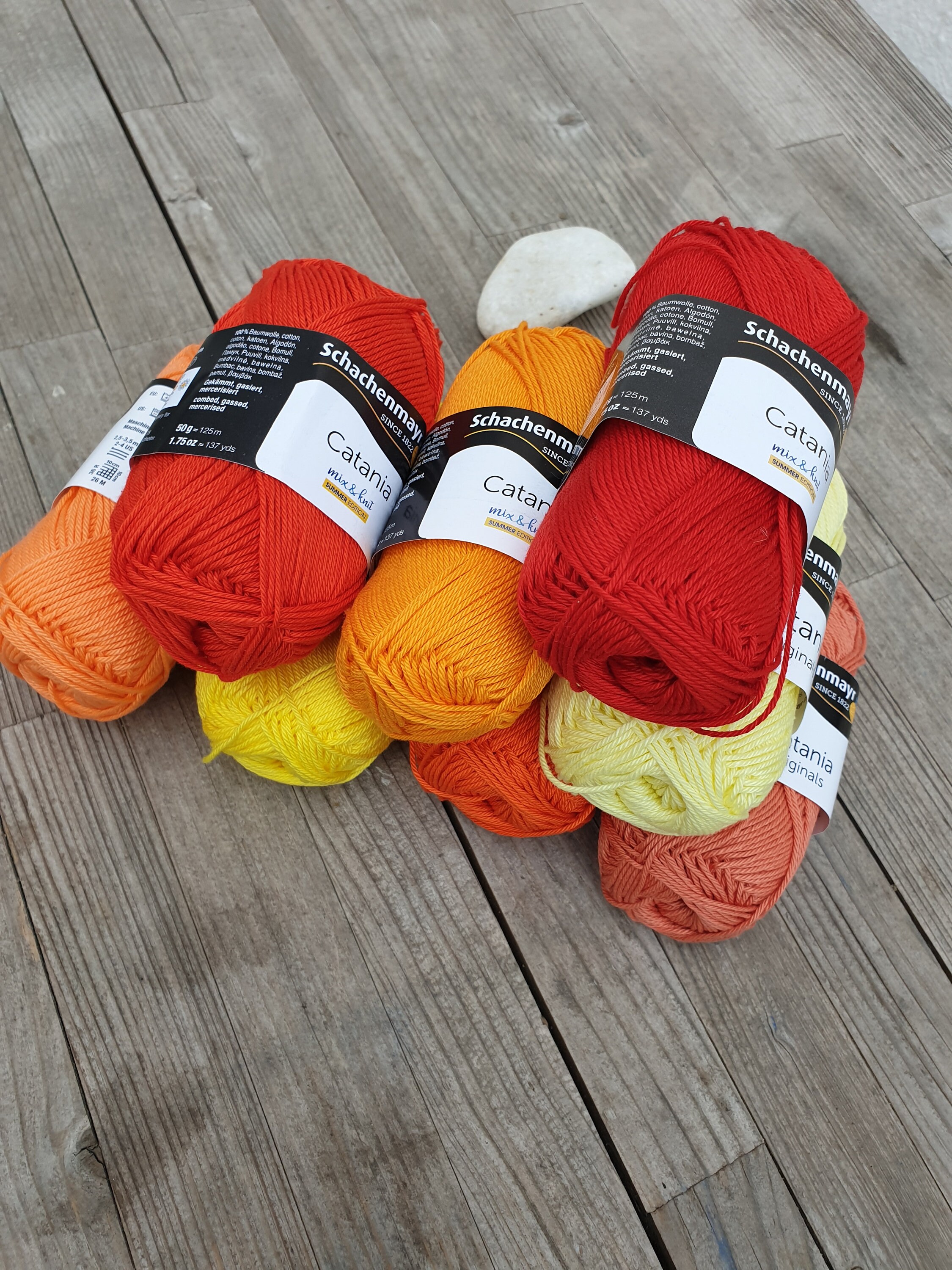 Catania Cotton Yarn Catania Originals Mercerized 100% - Etsy UK