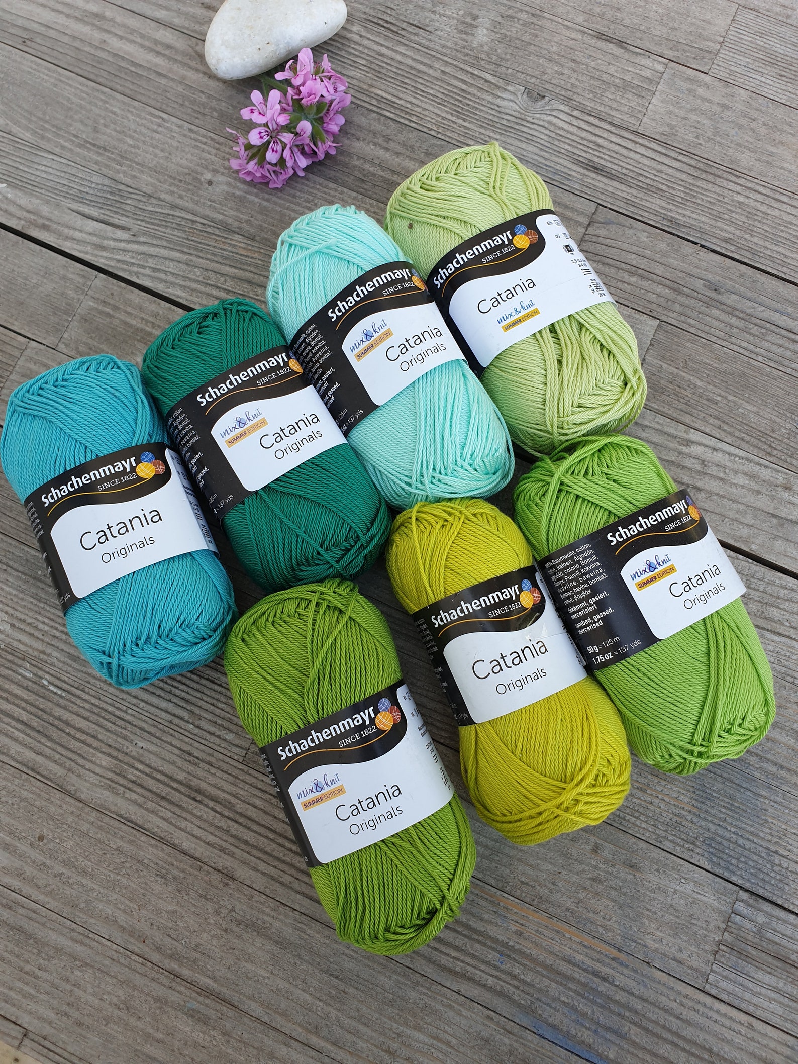 Catania Cotton Yarn Catania Originals Mercerized 100% - Etsy UK
