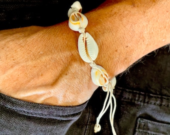 Riji shell bracelet / anklet for male and female.