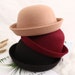 Mini kids bowler fedora hats 