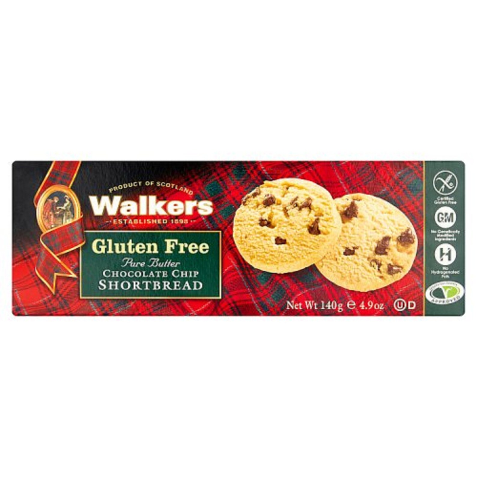 Scottish Shortbread. Walkers Gluten Free Chocolate Chip Etsy