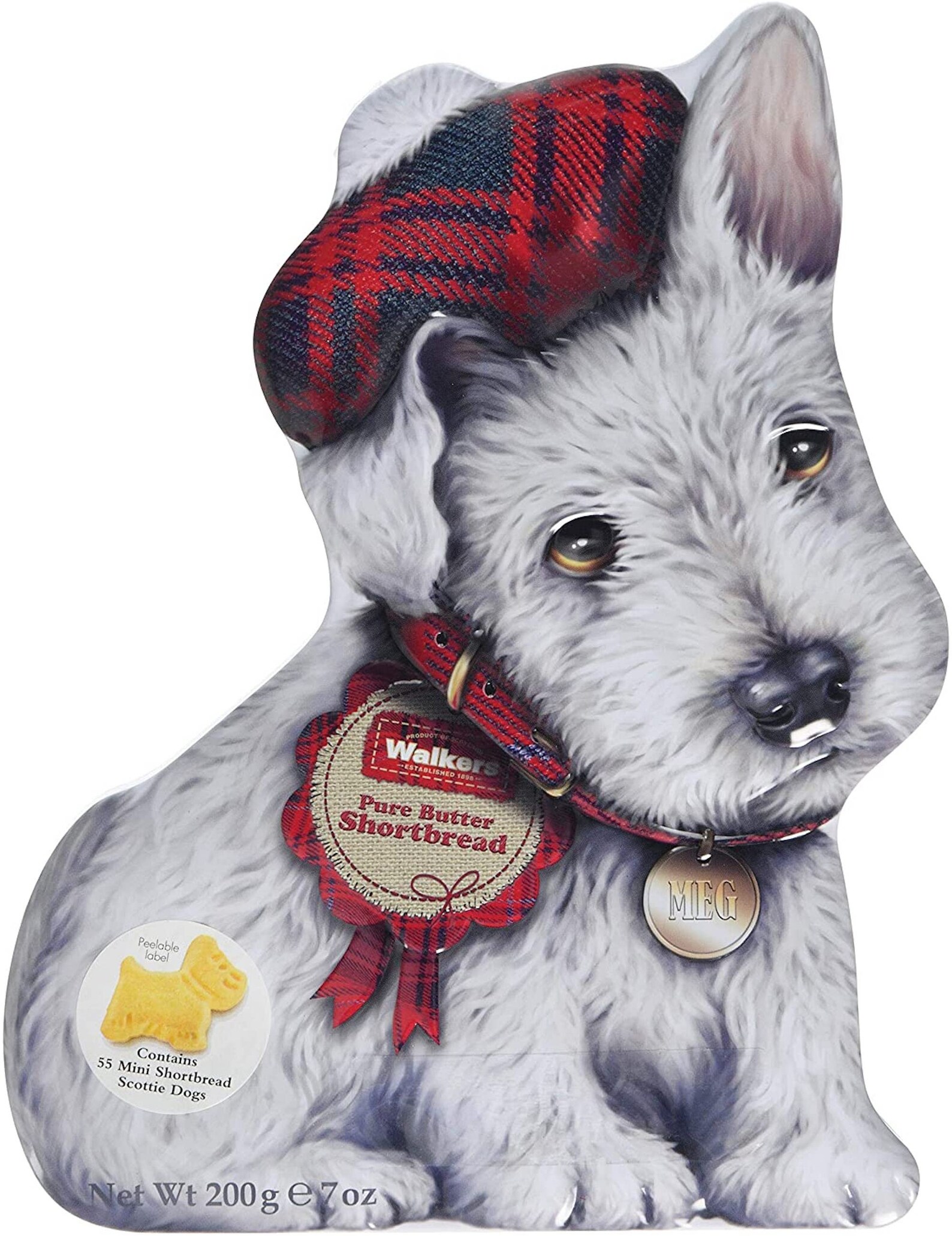 Scottish Shortbread. Walkers Scottie Dog Meg Shortbread Tin Etsy