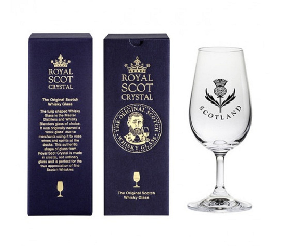 Royal Scot Crystal Stemmed 7oz Whisky Glass Various Designs. Etsy