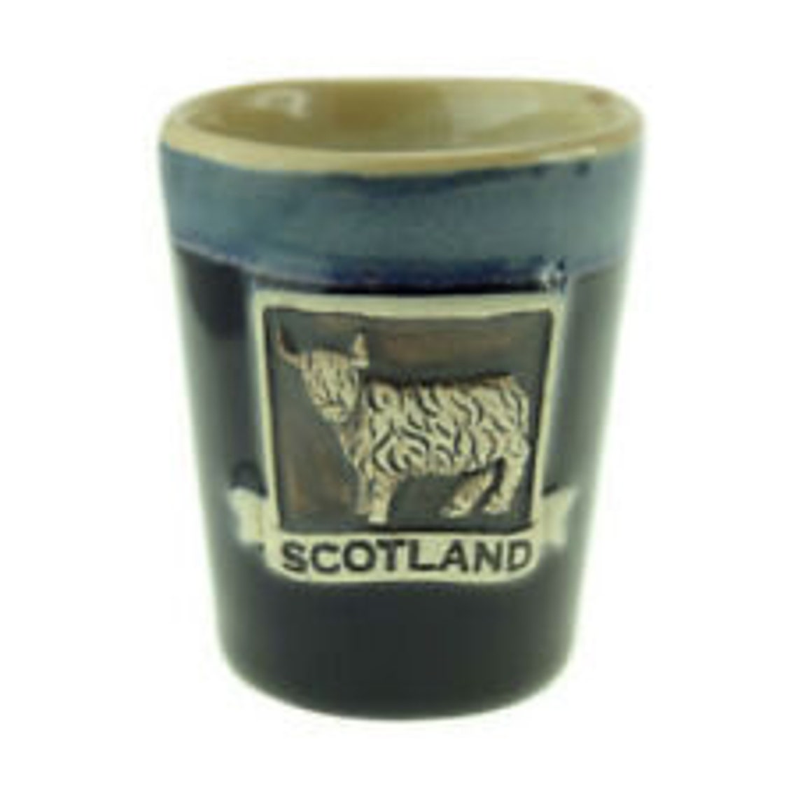 Scottish Highland Cow/ Scotland Stoneware Shot Cup/dram Etsy