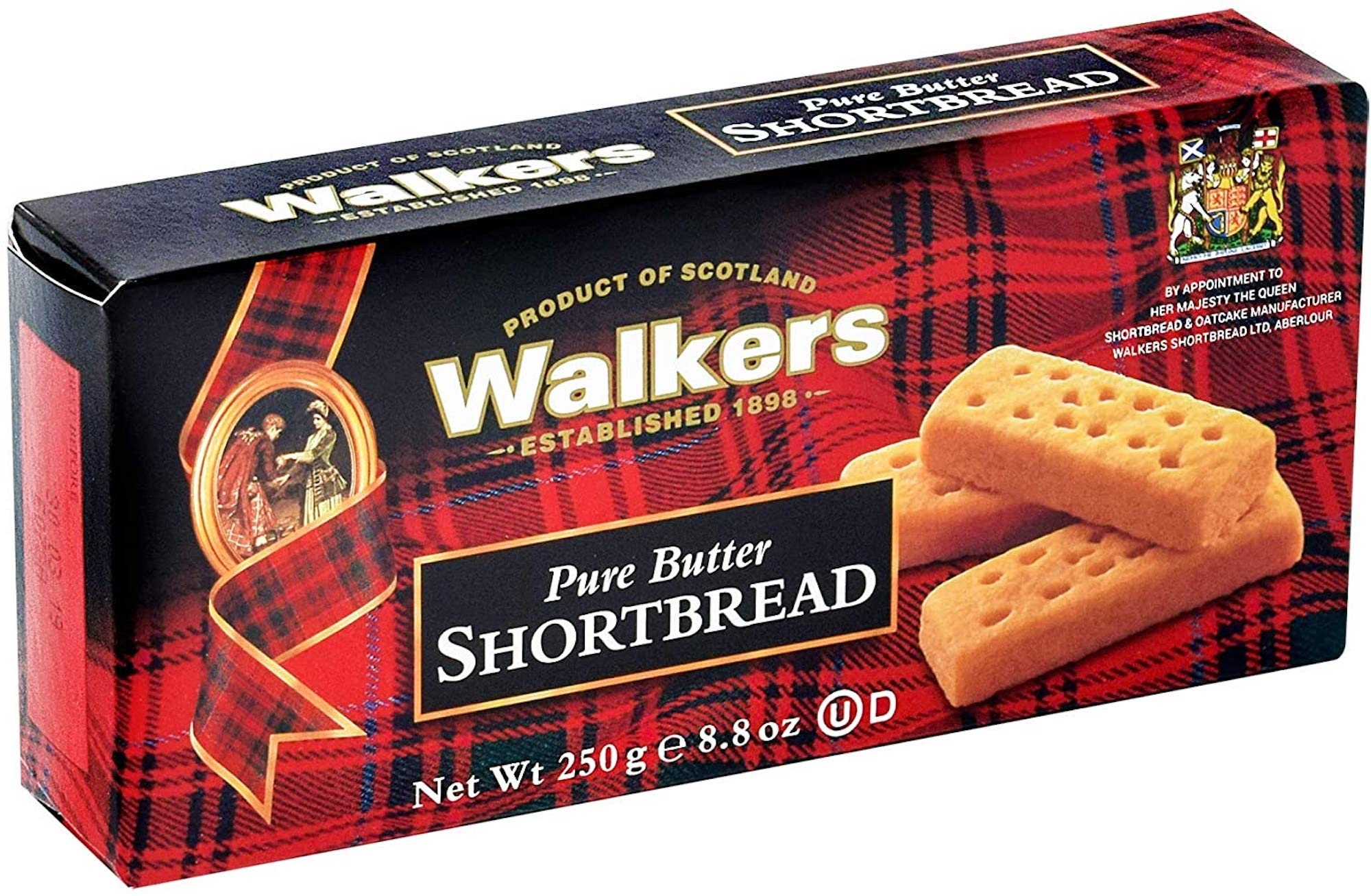 Walkers Handmade Shortbread Finger Box 250g The Perfect Etsy