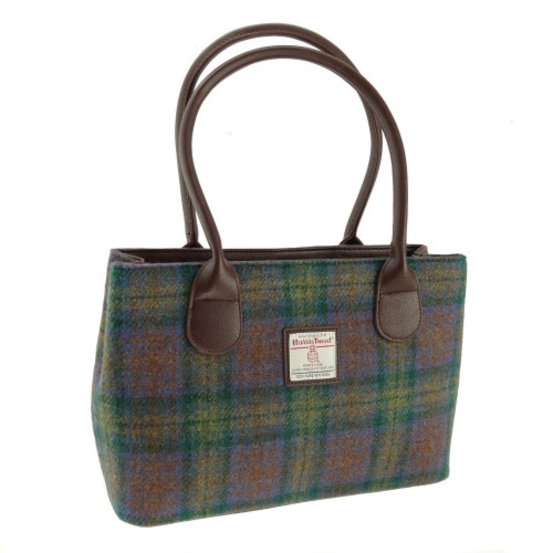 Glen Appin Harris Tweed Classic 'Cassley' Handbag | Etsy