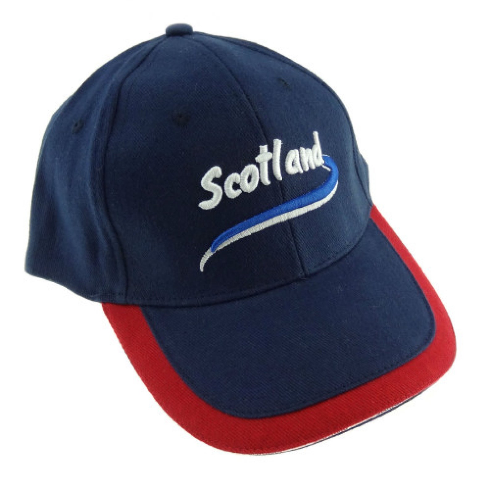 Scotland Baseball Cap Navy Royal Blue Cream The Perfect Etsy