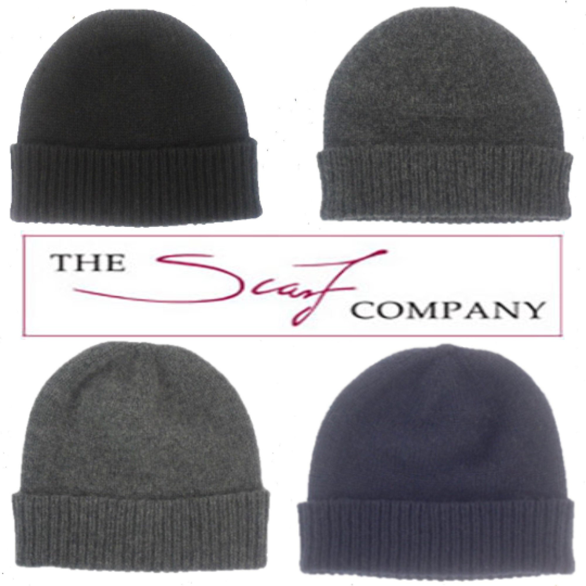 Sale Mens/ Ladies Pure Cashmere Ribbed Beanie Hats in Various Etsy