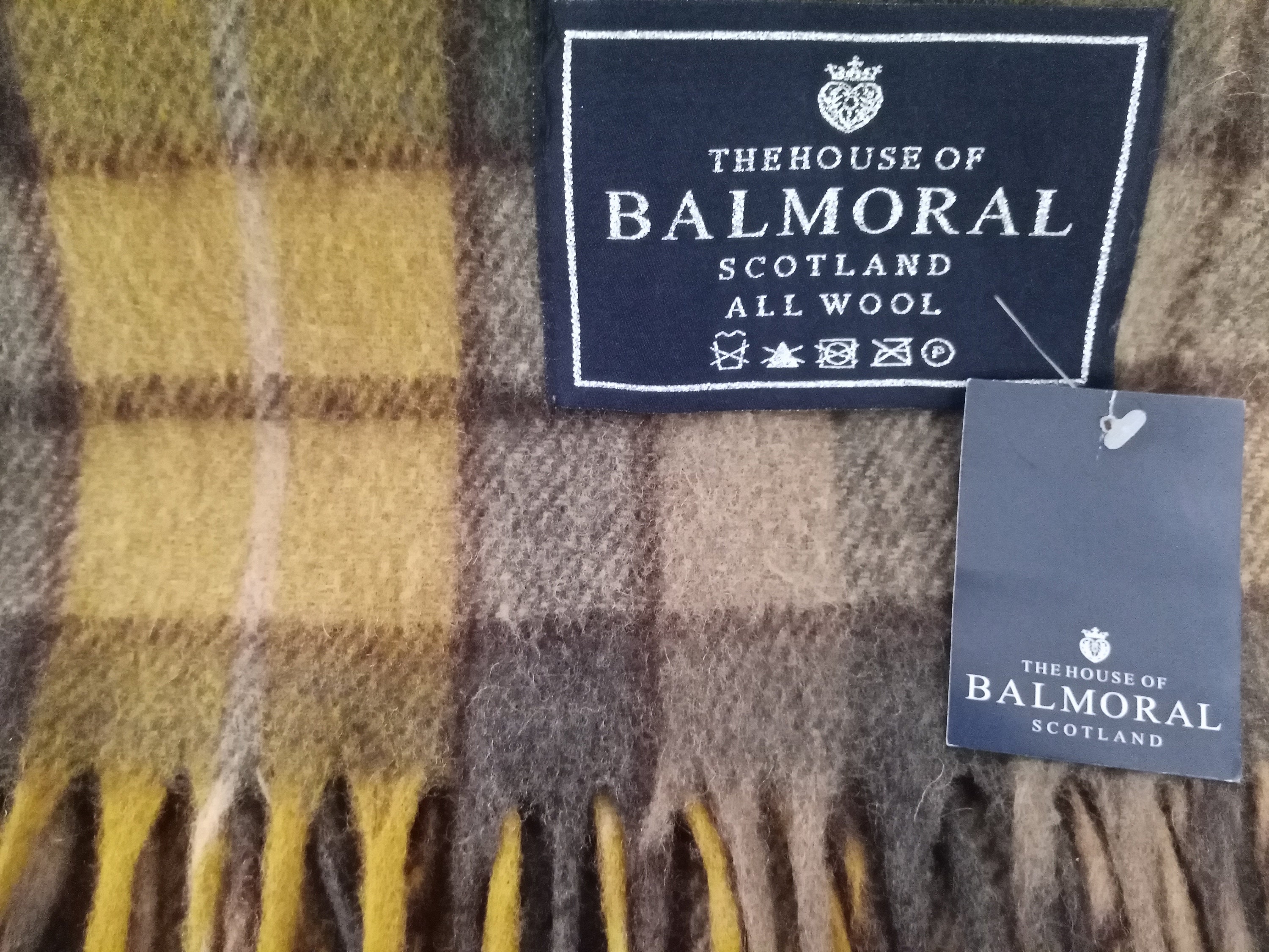 100% Wool Budget Blanket by House of Balmoral Buchanan | Etsy