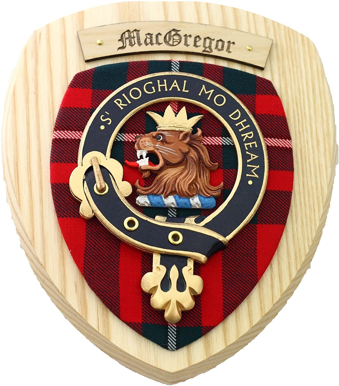 Clan écossais / Nom de famille Plaque murale MacGregor. Made Etsy