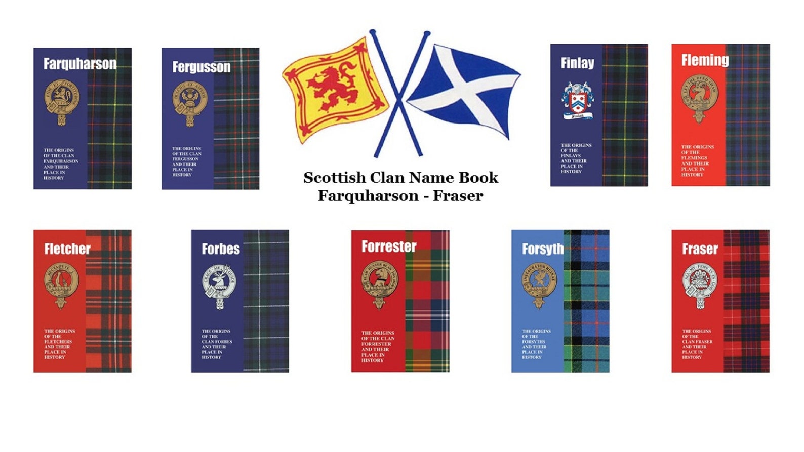 Scottish Clan/Family Name Booklet The Origins and History of Etsy