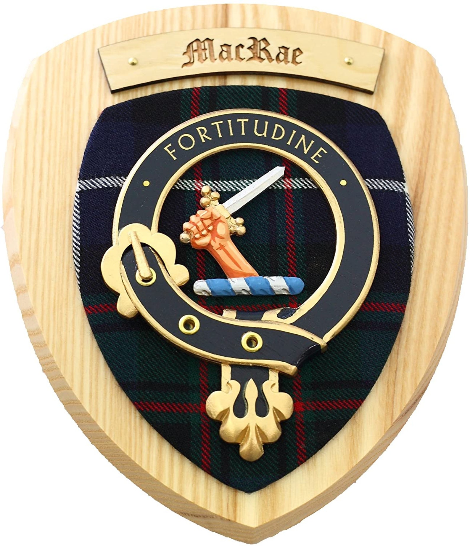Clan écossais / Nom de famille Plaque murale MacRae. Etsy