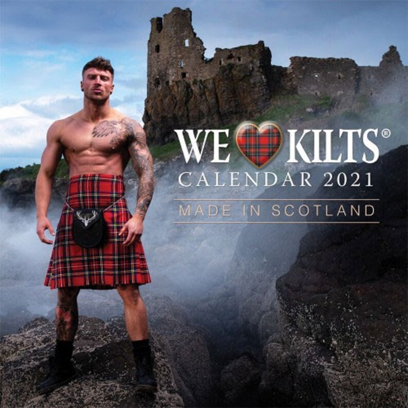 Lang Syne Publishing 'We Love Kilts' Wall Calendar Etsy