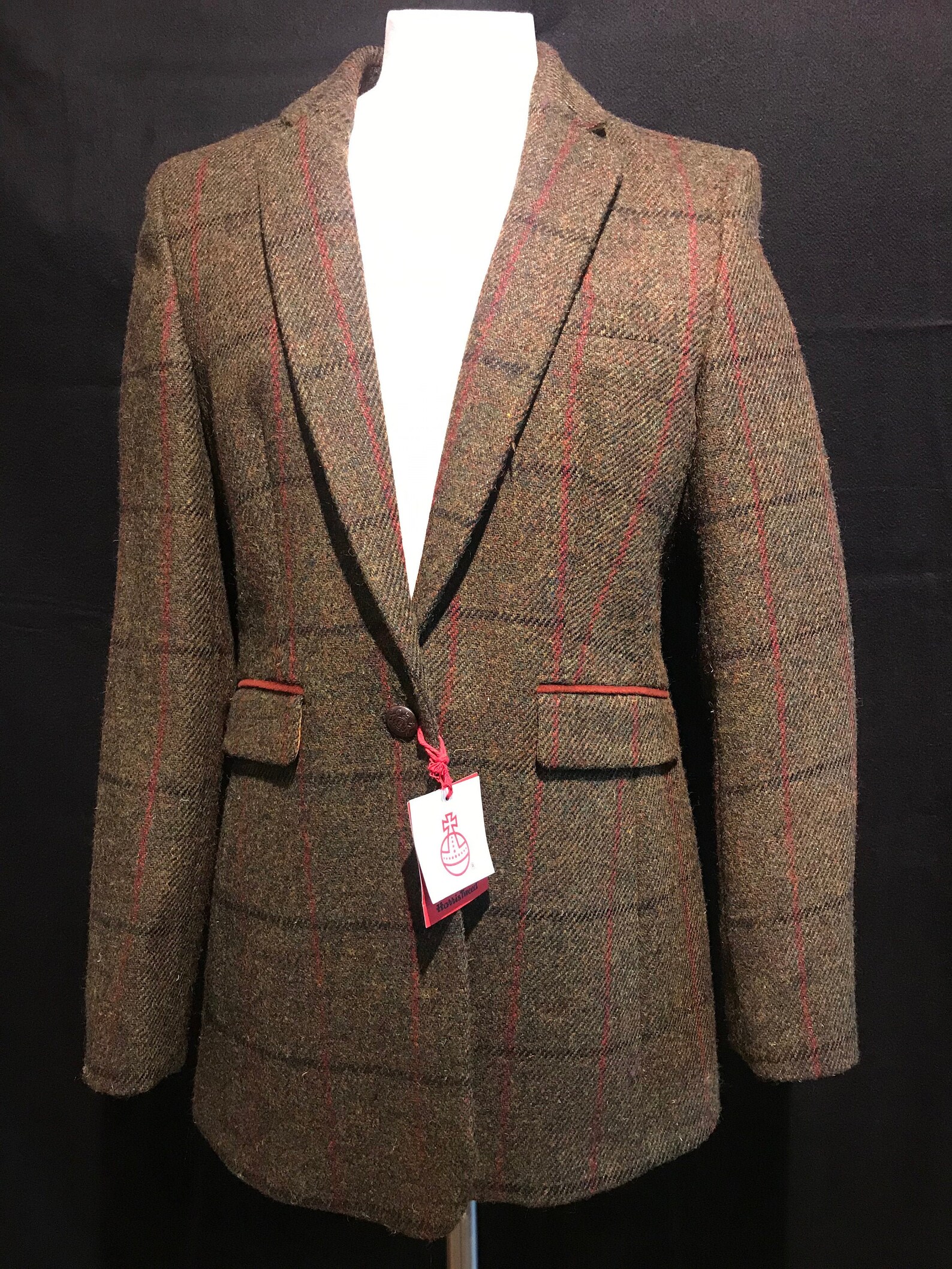 Last Chance to Buy Ladies Harris Tweed Blazer/Jacket in Green Etsy