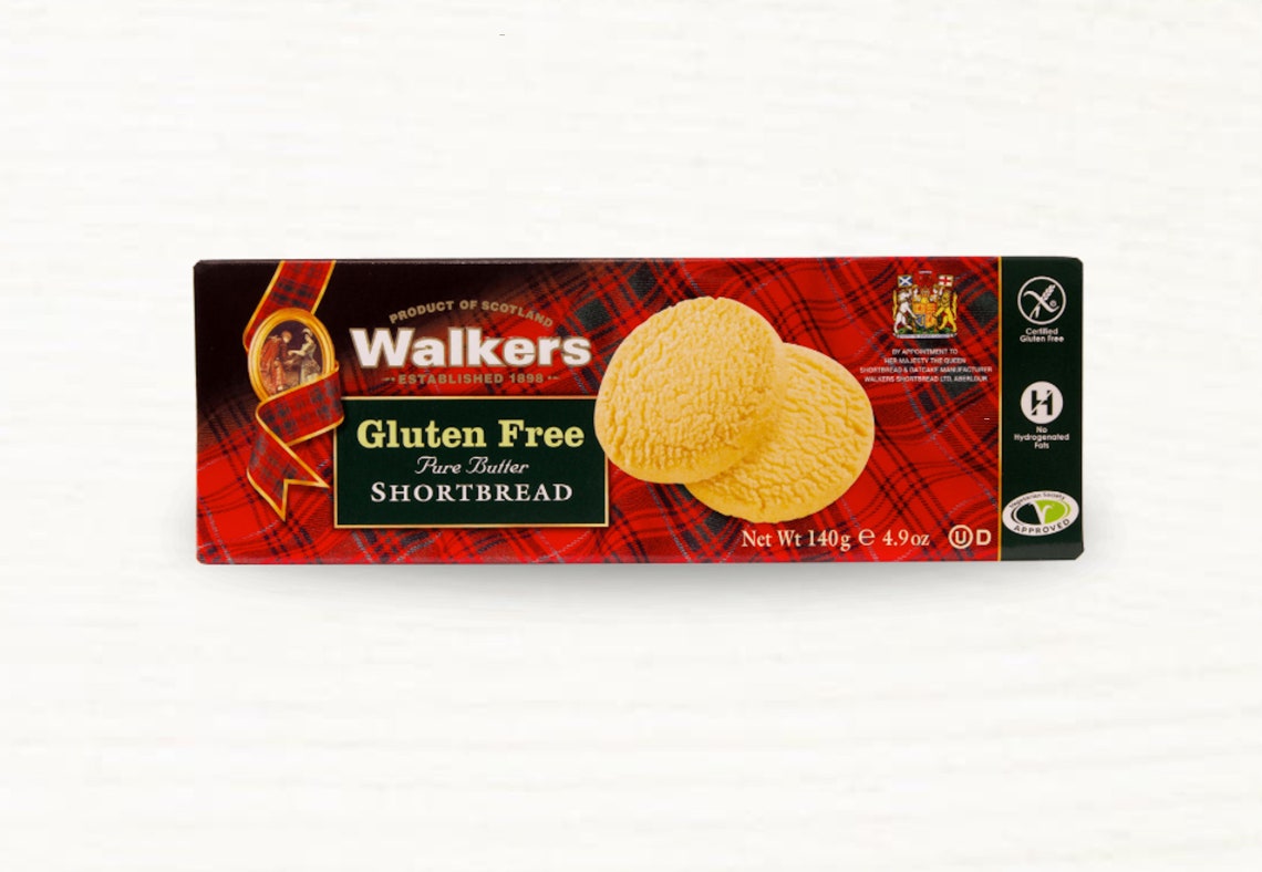 Gluten Free Scottish Shortbread Cookies Box 140g The Etsy