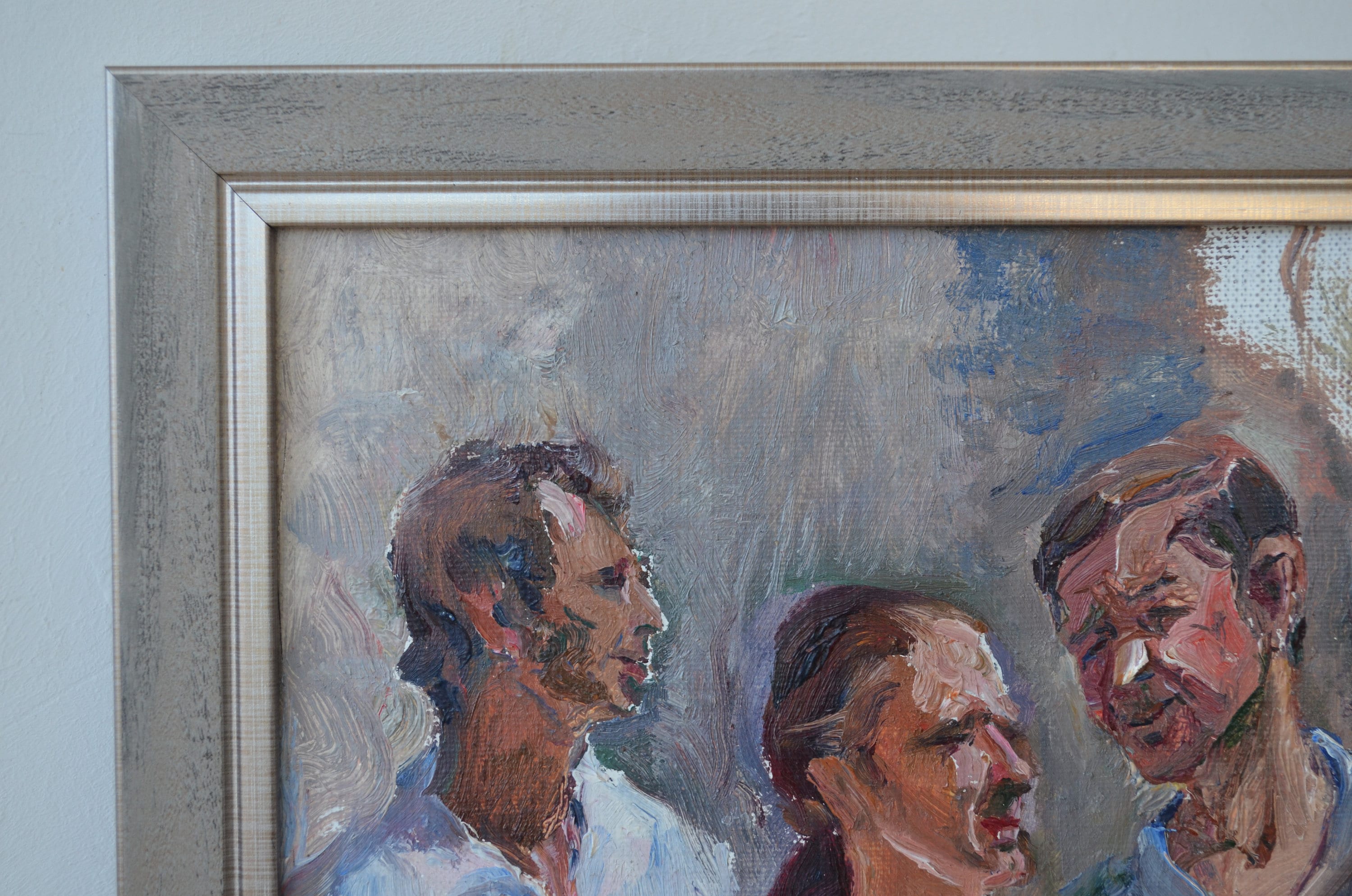 Mid Century Original Oil Painting. by Honored Soviet Ukrainian Artist D ...