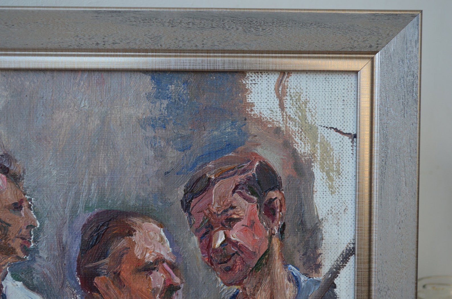 Mid Century Original Oil Painting. by Honored Soviet Ukrainian Artist D ...