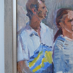 Mid Century Original Oil Painting. by Honored Soviet Ukrainian Artist D ...