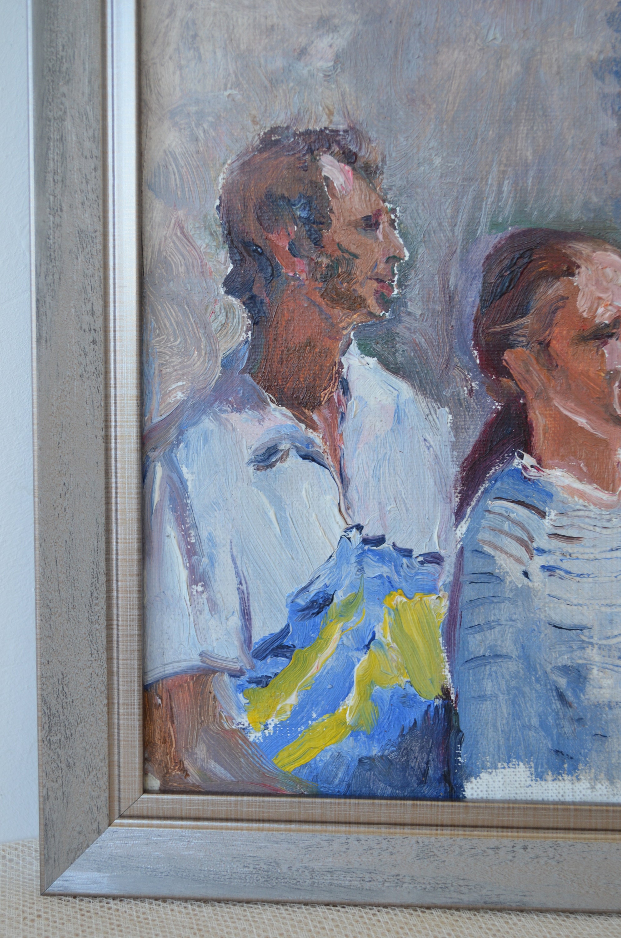 Mid Century Original Oil Painting. by Honored Soviet Ukrainian Artist D ...