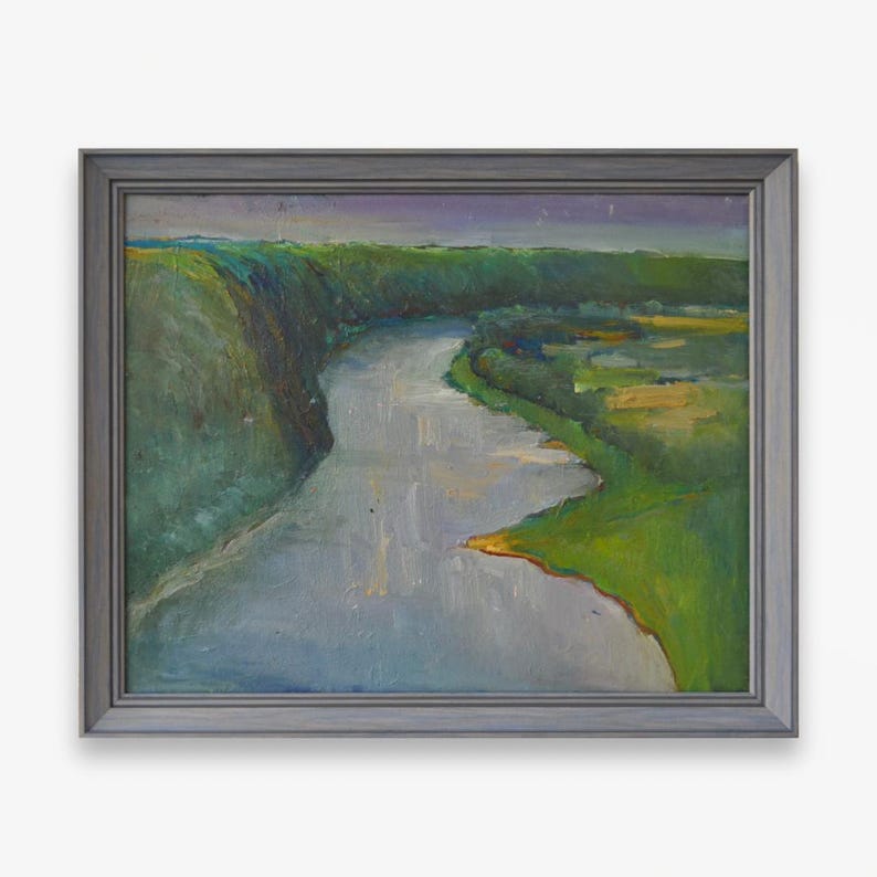 Original framed oil painting by Ukrainian artist Oleksandr Tanasyuk