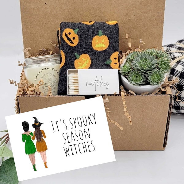 Halloween Gift Box Etsy