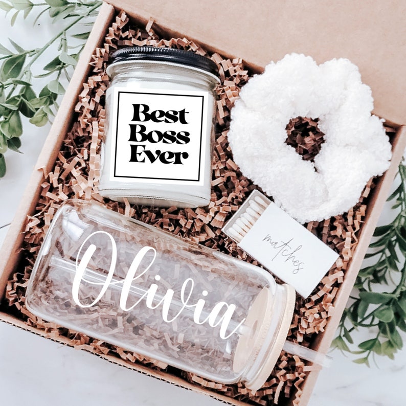Boss Day Gift for Women Boss Day Gift Basket Bosses Day Gift Etsy