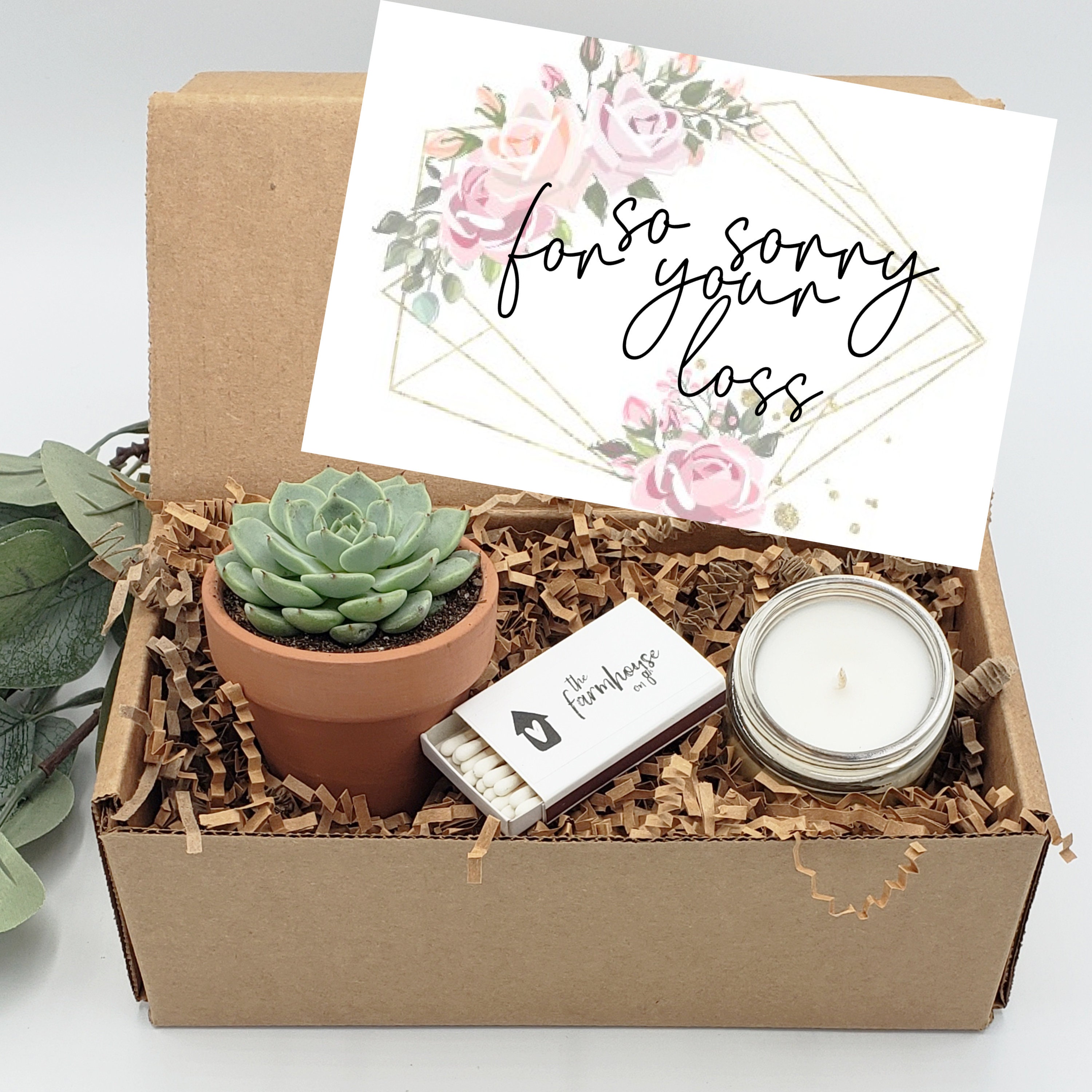 Miscarriage Gift Box So Sorry For Your Loss Infant Loss Etsy