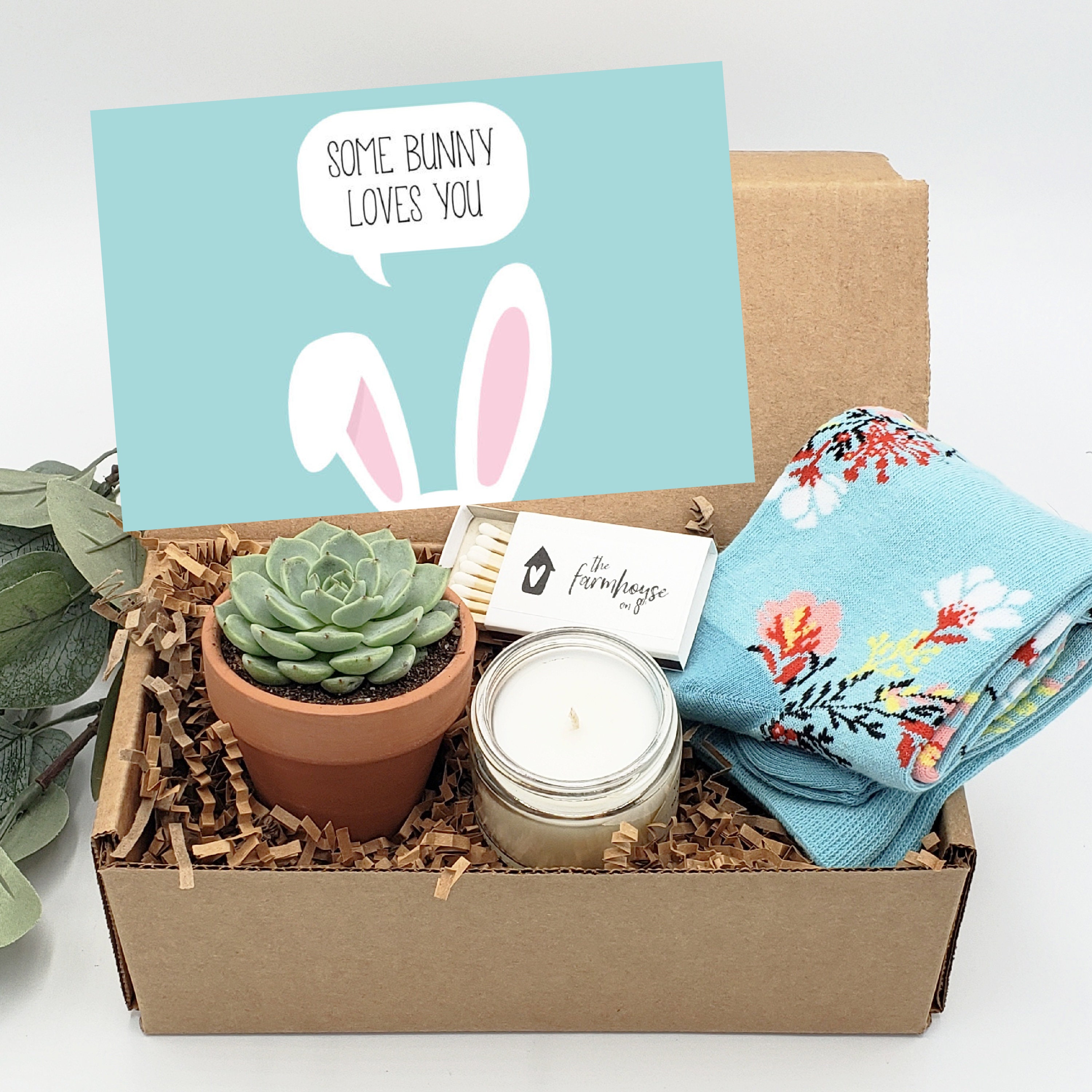 Easter Gift Box For Women Personalized Easter Basket Etsy