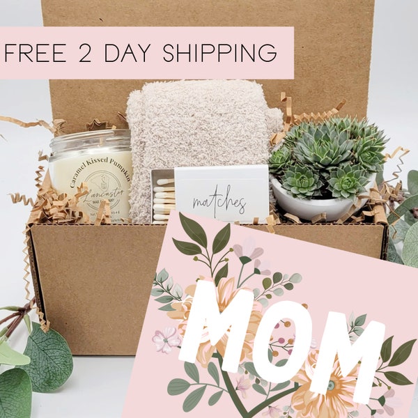 Mother's Day Gift Box, Spa Gift Set, Succulent Gift Box for Her, Mother's Day Gift, Gift for Mom, Mother's Gift, Mother Day, Best Mom Ever