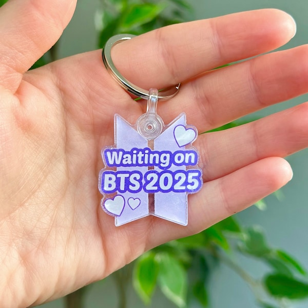 Waiting on BTS 2025 Keychain