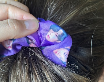 BTS Face Scrunchie Hair Tie