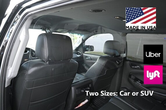 Car Divider Sneeze Guard Shield Partition Car Divider Sneeze Guard Shield, Car Seat Partition