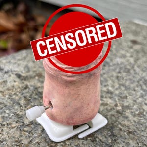 C0CK WALKER, Wind-Up Sculpture, NSFW, Sculpture, Handmade, Weird, Gag Gift, Gag, Funny