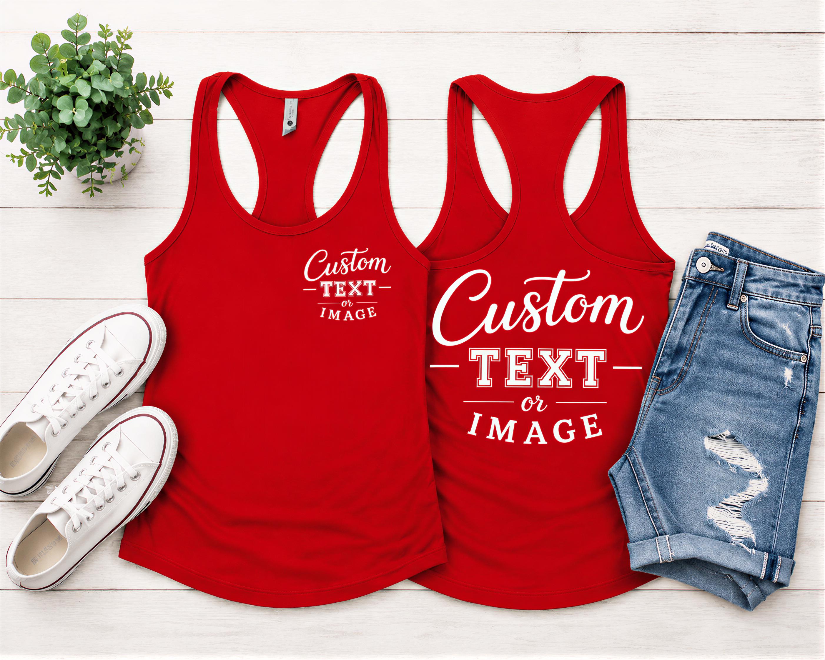 Tank Top With Words - Etsy