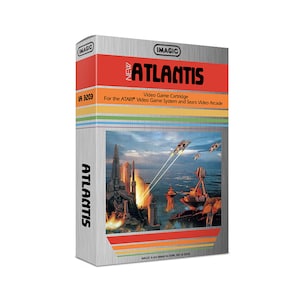 Atlantis Atari 2600 Custom box