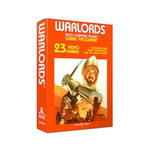 Warlords Atari 2600 Custom box